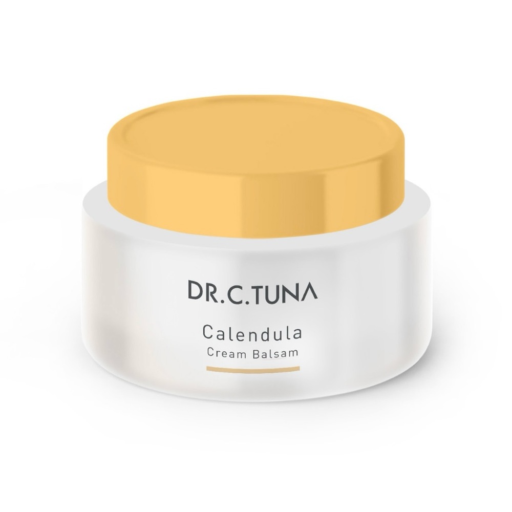 Calendula Cream Balsam - Gold and White
